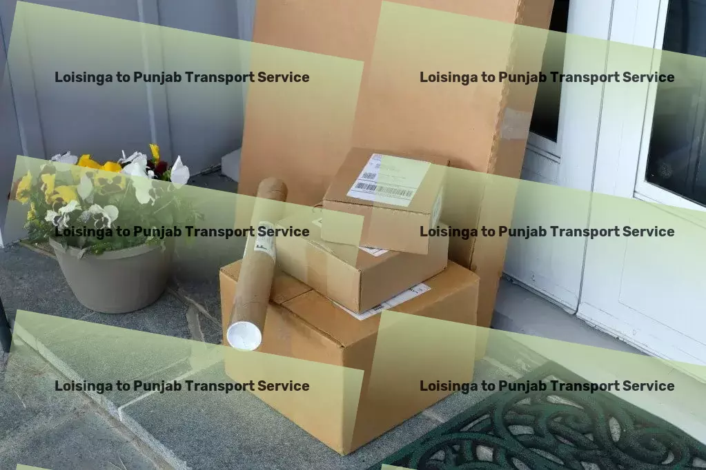 Loisinga to Punjab Transport Professional freight forwarding