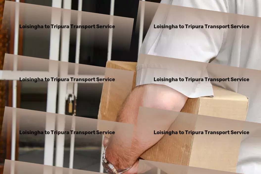 Loisingha to Tripura Transport Redefining transportation in India with cutting-edge tech! - Large item courier services