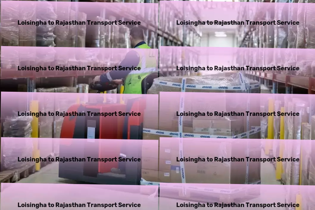 Loisingha to Rajasthan Transport Connecting you to the best in Indian logistic solutions! - Inter-state freight delivery