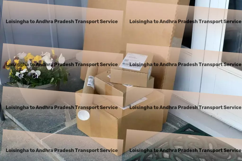 Loisingha to Andhra Pradesh Transport Citywide goods forwarding