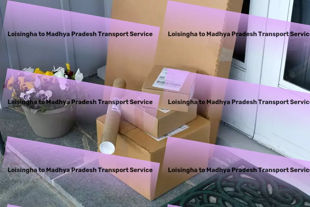 Loisingha to Madhya Pradesh Transport Sea freight services