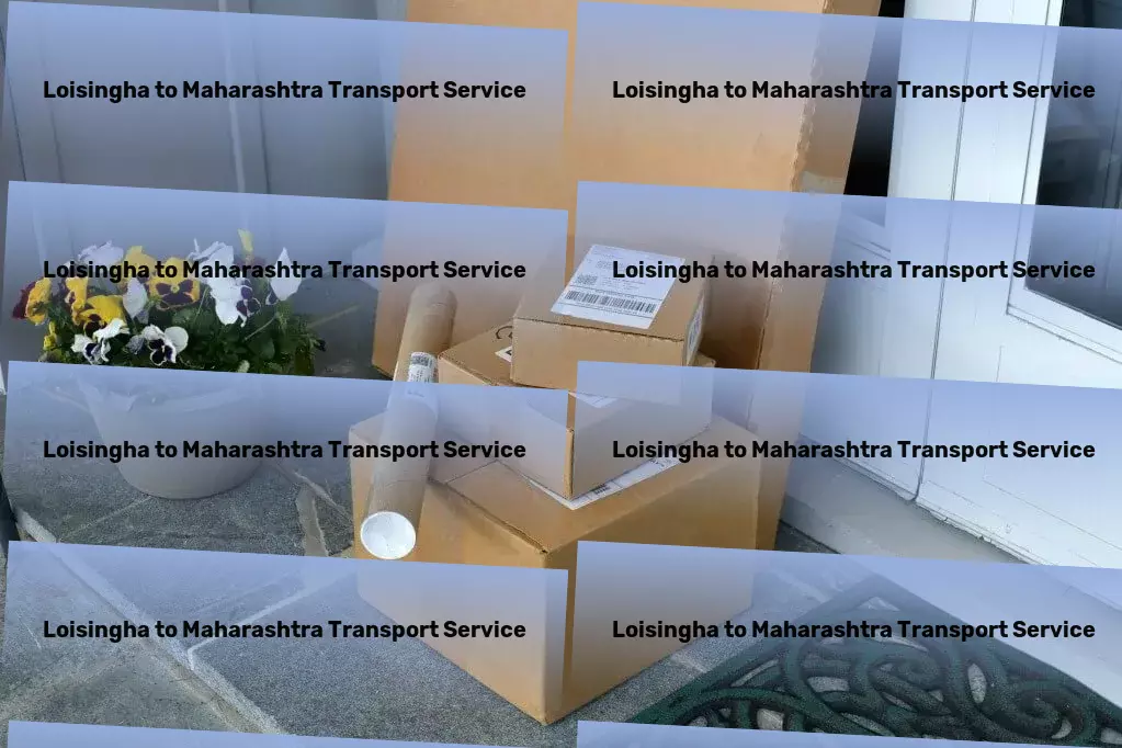 Loisingha to Maharashtra Transport High-capacity goods logistics