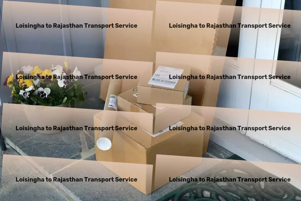 Loisingha to Rajasthan Transport Where every shipment matters - exclusive Indian transport services! - Citywide goods delivery