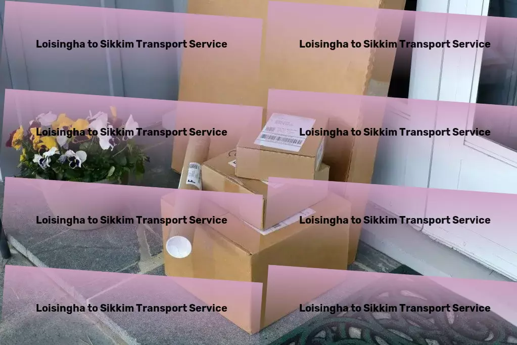 Loisingha to Sikkim Transport Customized goods shipment services