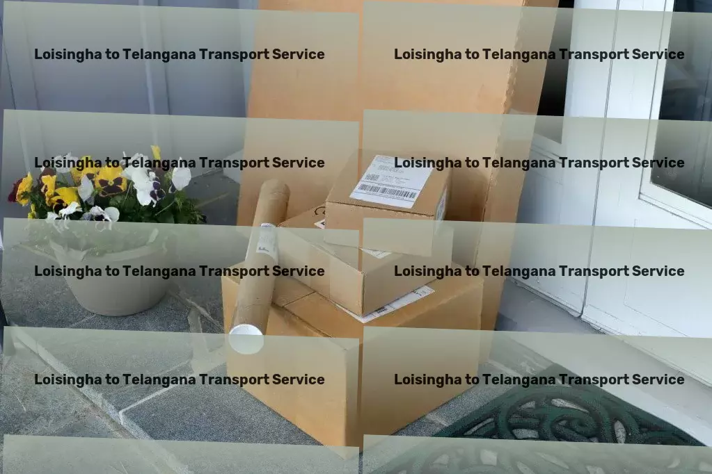 Loisingha to Telangana Transport Professional logistics solutions