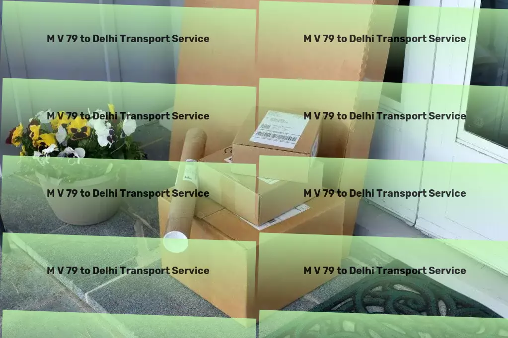 M V 79 to Delhi Transport Express bike transport