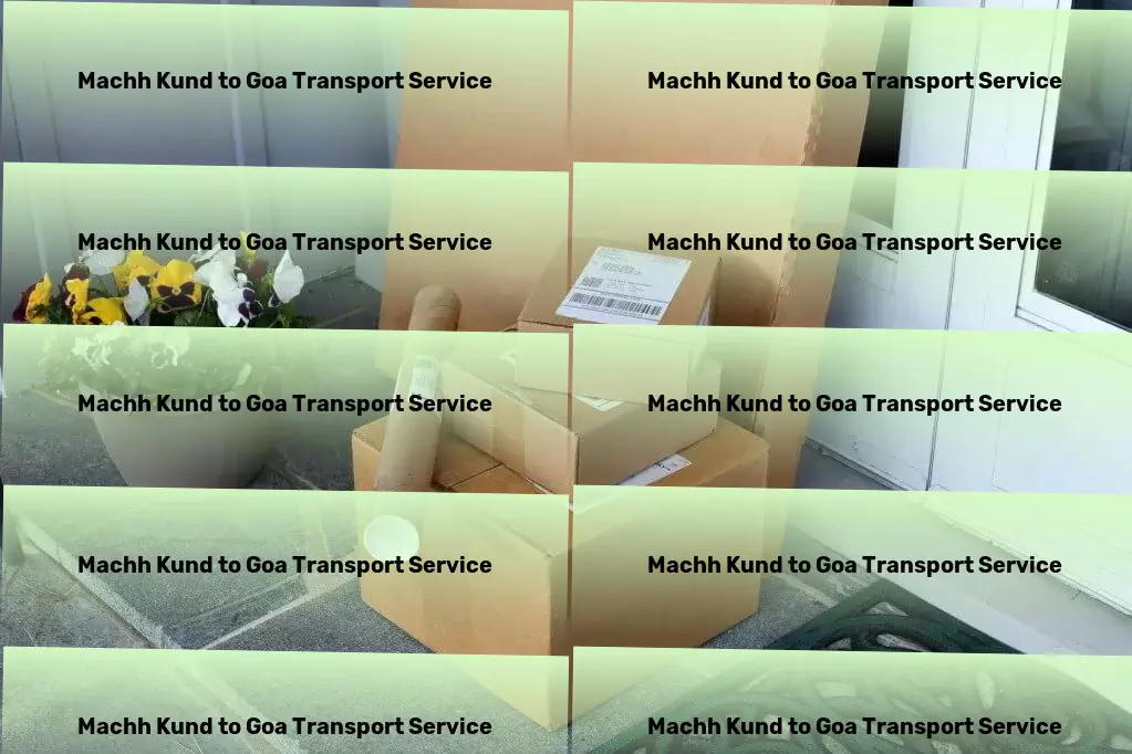 Machh Kund to Goa Transport Innovative and reliable transportation solutions for India. - Light load shipping services