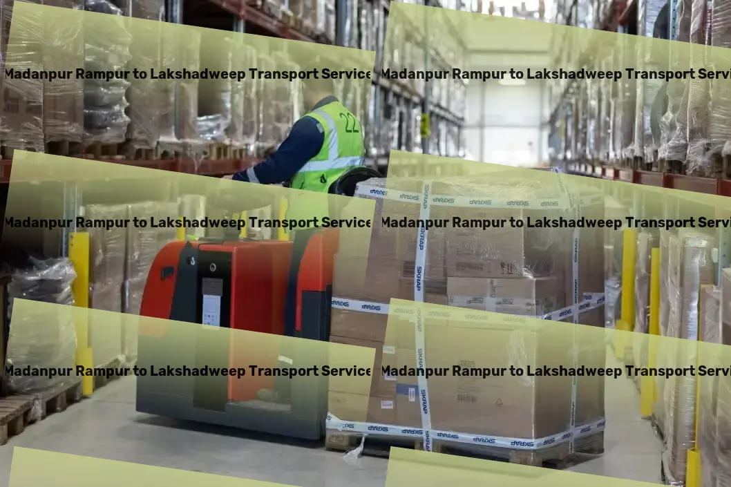 Madanpur Rampur to Lakshadweep Transport Long-haul package delivery