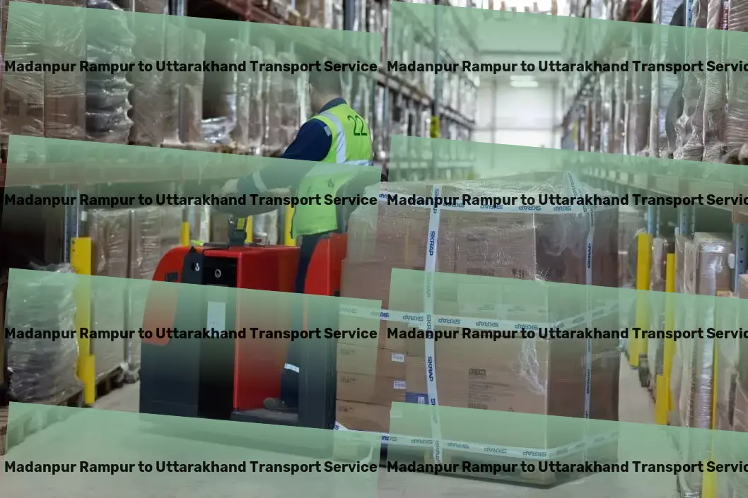 Madanpur Rampur to Uttarakhand Transport Specialized furniture moving