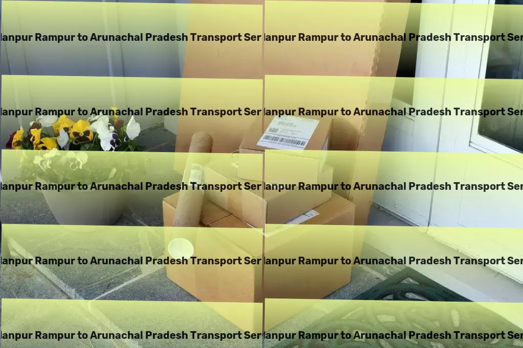 Madanpur Rampur to Arunachal Pradesh Transport Advanced goods transportation