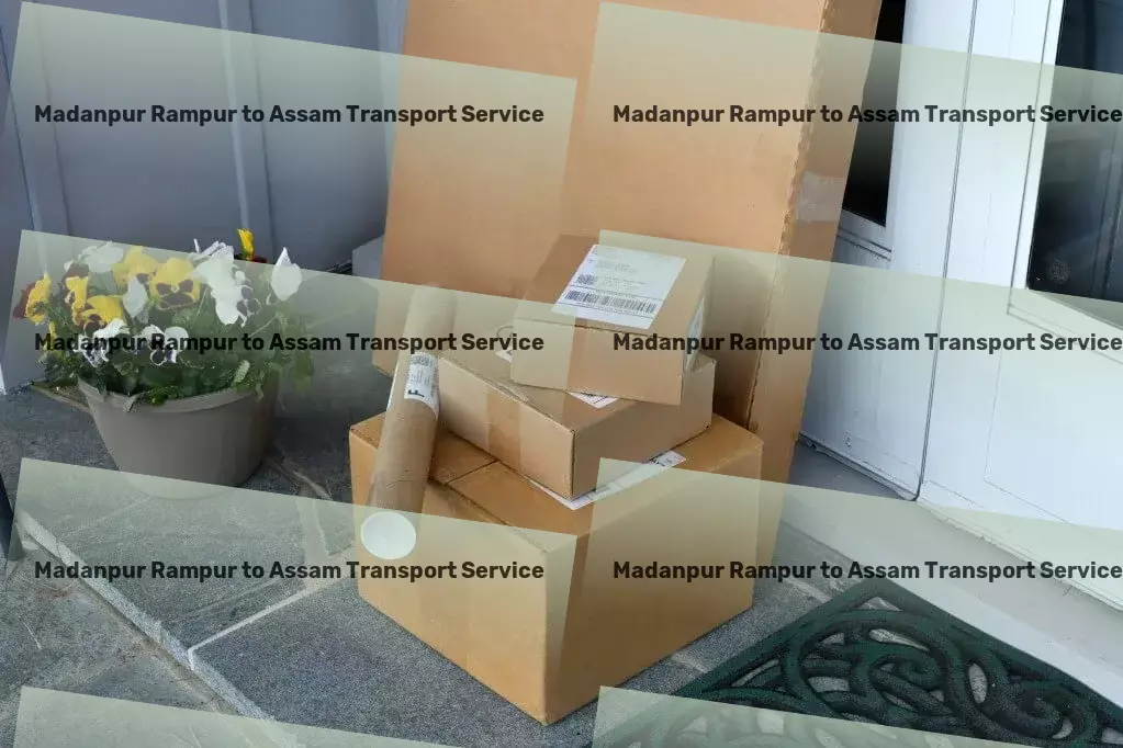 Madanpur Rampur to Assam Transport High-capacity logistics solutions