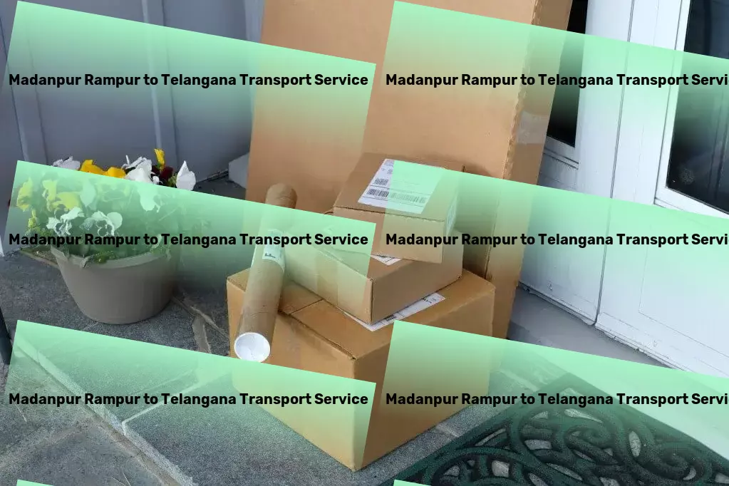 Madanpur Rampur to Telangana Transport The answer to your Indian transport dilemmas is here! - Industrial freight forwarding