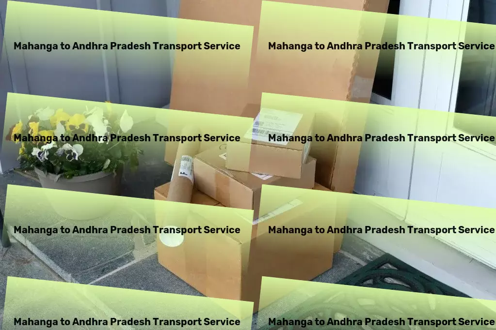 Mahanga to Andhra Pradesh Transport Empowering your logistics needs with our Indian transport expertise! - High-volume goods shipment