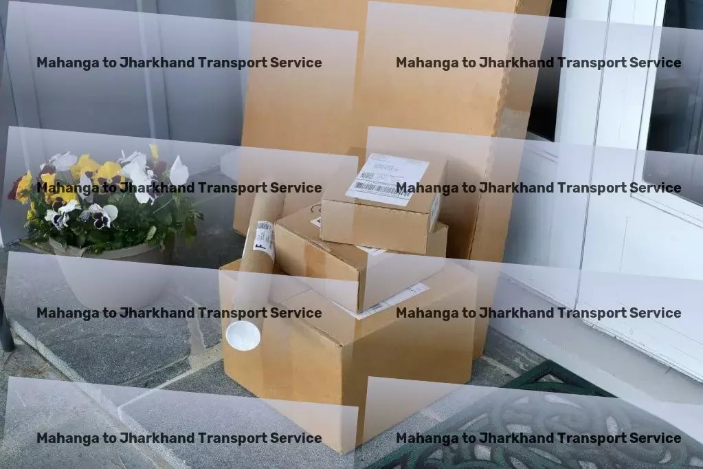 Mahanga to Jharkhand Transport High-capacity courier services