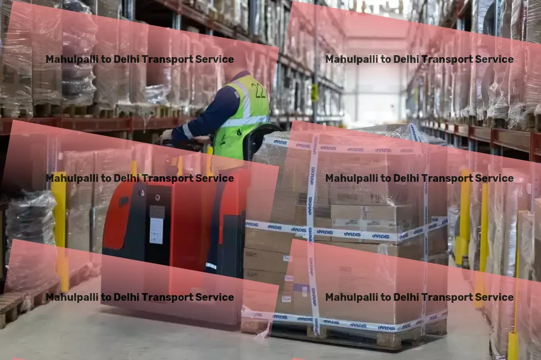 Mahulpalli to Delhi Transport Innovating the way India moves goods across states! - Secure goods transportation