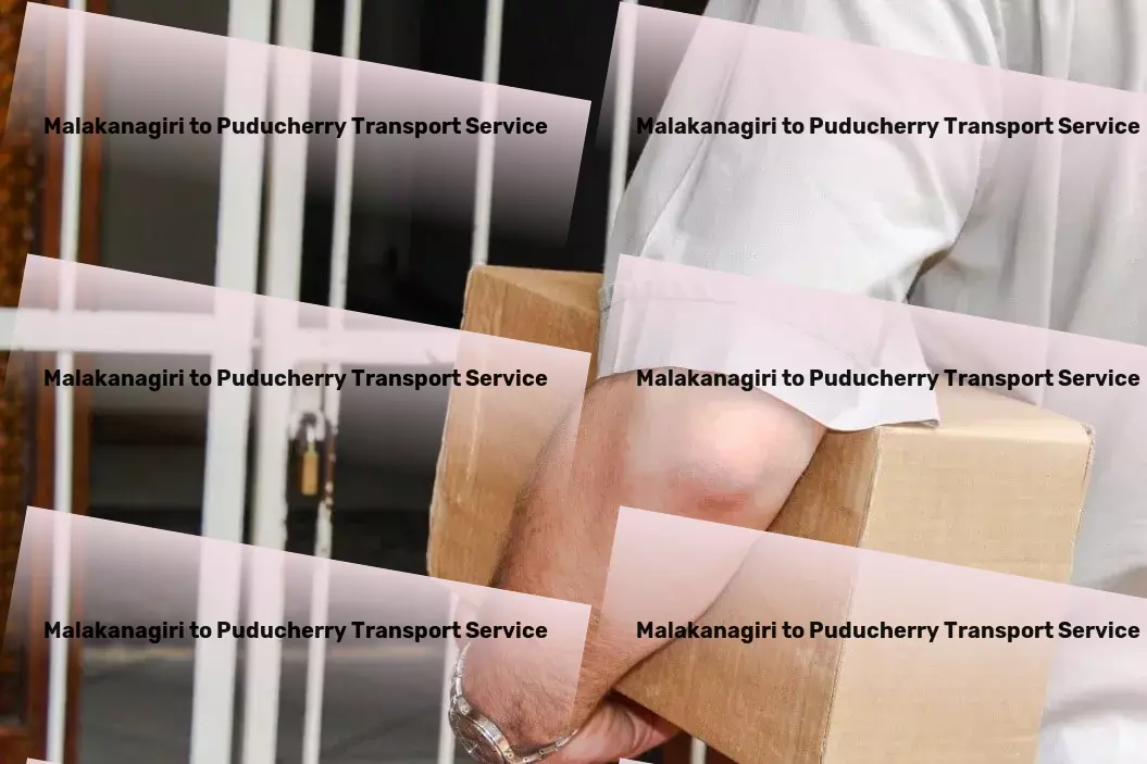 Malakanagiri to Puducherry Transport Commercial freight transport