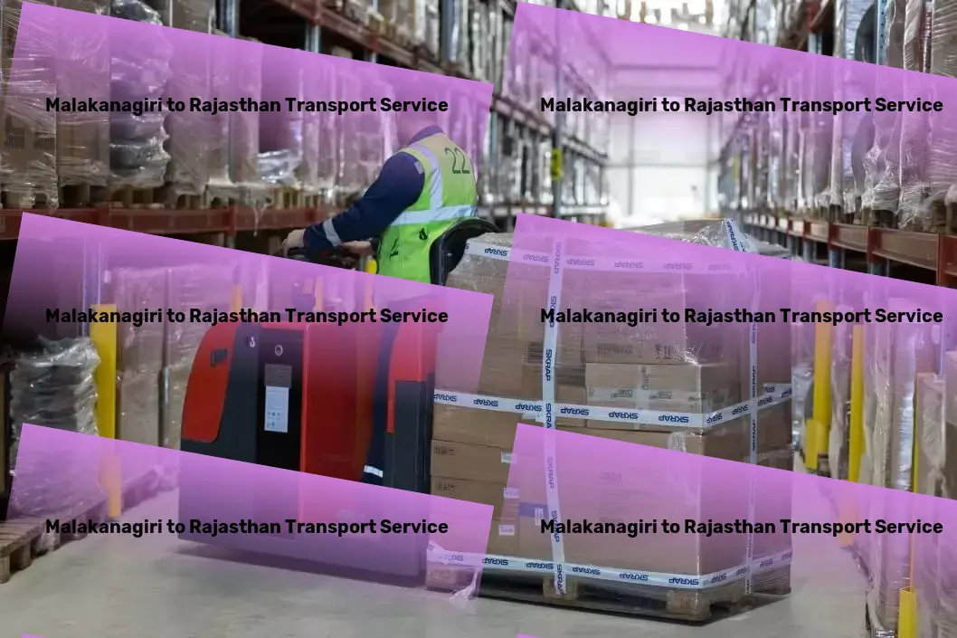 Malakanagiri to Rajasthan Transport Pioneering transport services for a new India! - Secure door-to-door cargo