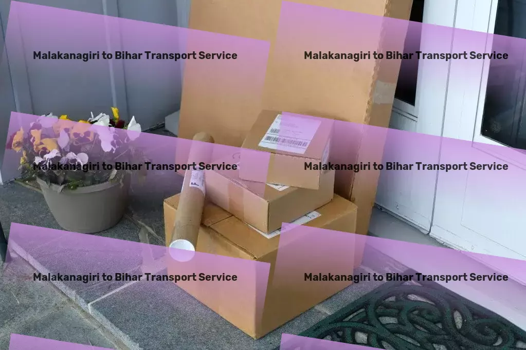 Malakanagiri to Bihar Transport Regional parcel services