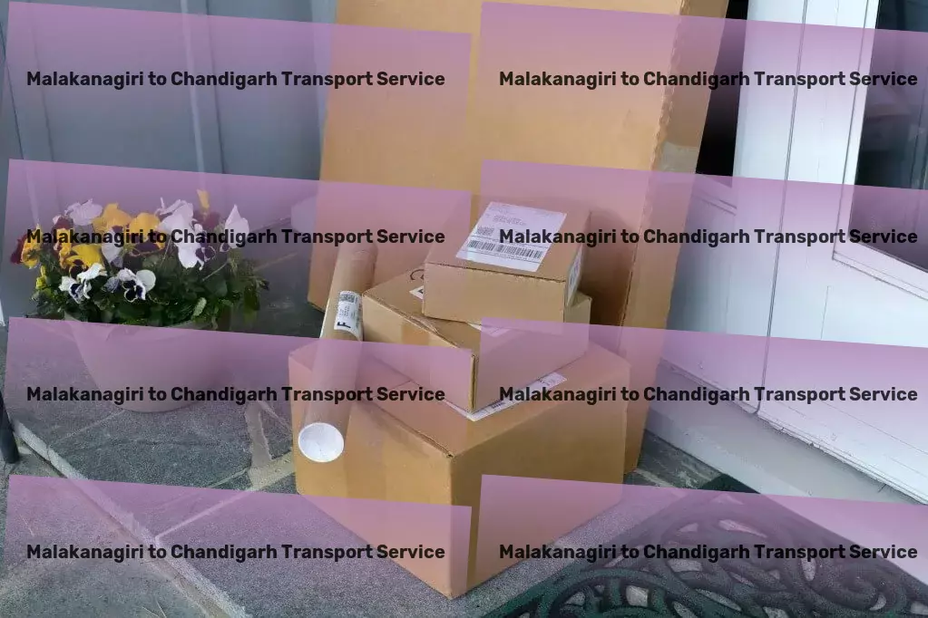 Malakanagiri to Chandigarh Transport Pioneering innovative transportation strategies for you! - Professional courier operations