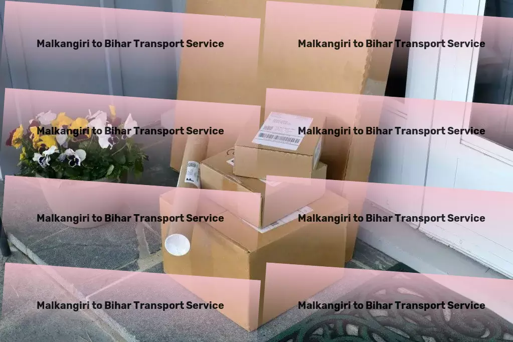 Malkangiri to Bihar Transport Cargo freight