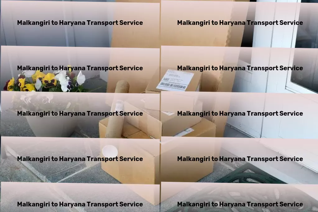 Malkangiri to Haryana Transport Get ahead in the market with our logistics expertise! - Express road shipping