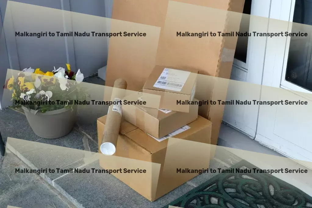 Malkangiri to Tamil Nadu Transport Secure transport services