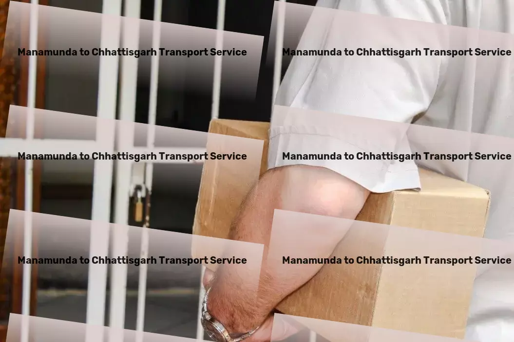 Manamunda to Chhattisgarh Transport Special cargo delivery