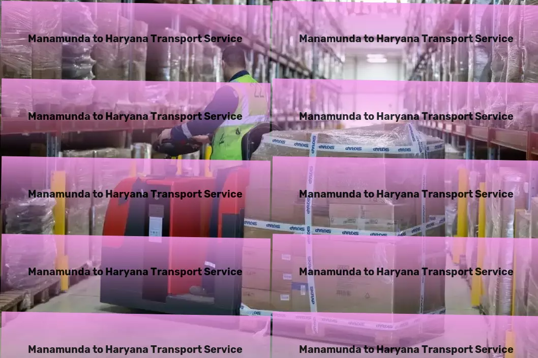 Manamunda to Haryana Transport From A to B effortlessly: Your Indian logistics solution! - Customized goods transport