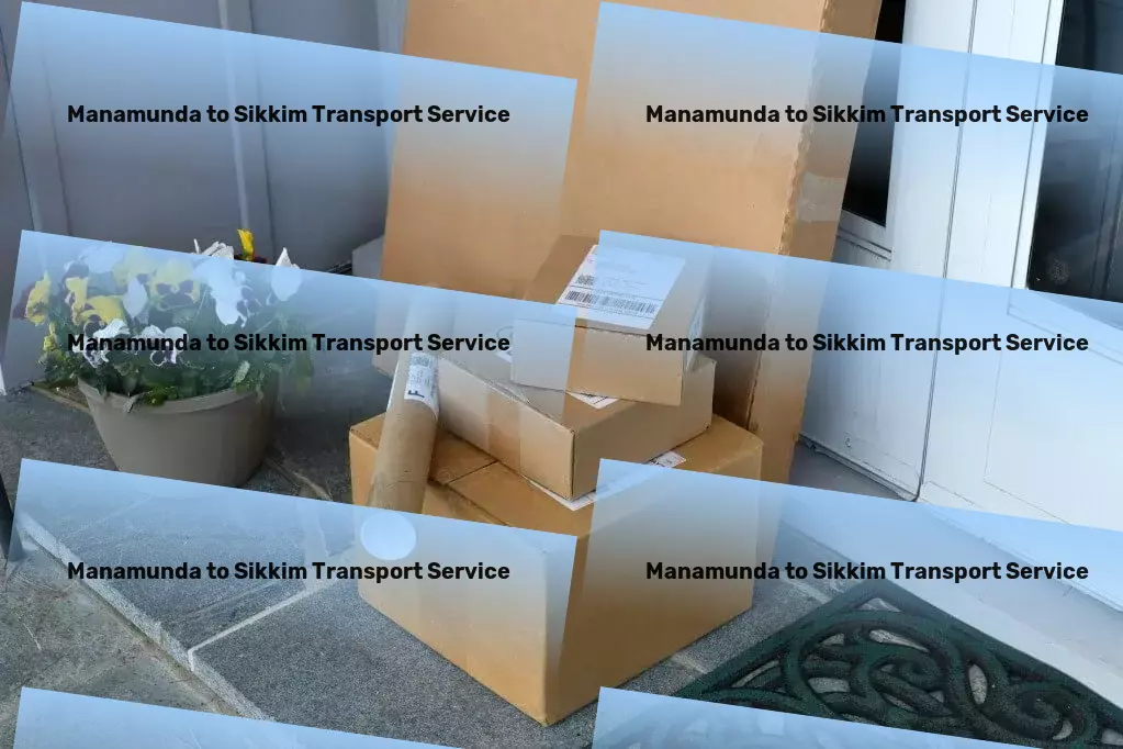 Manamunda to Sikkim Transport Championing reliable and swift transport services across India! - Multi-city goods logistics