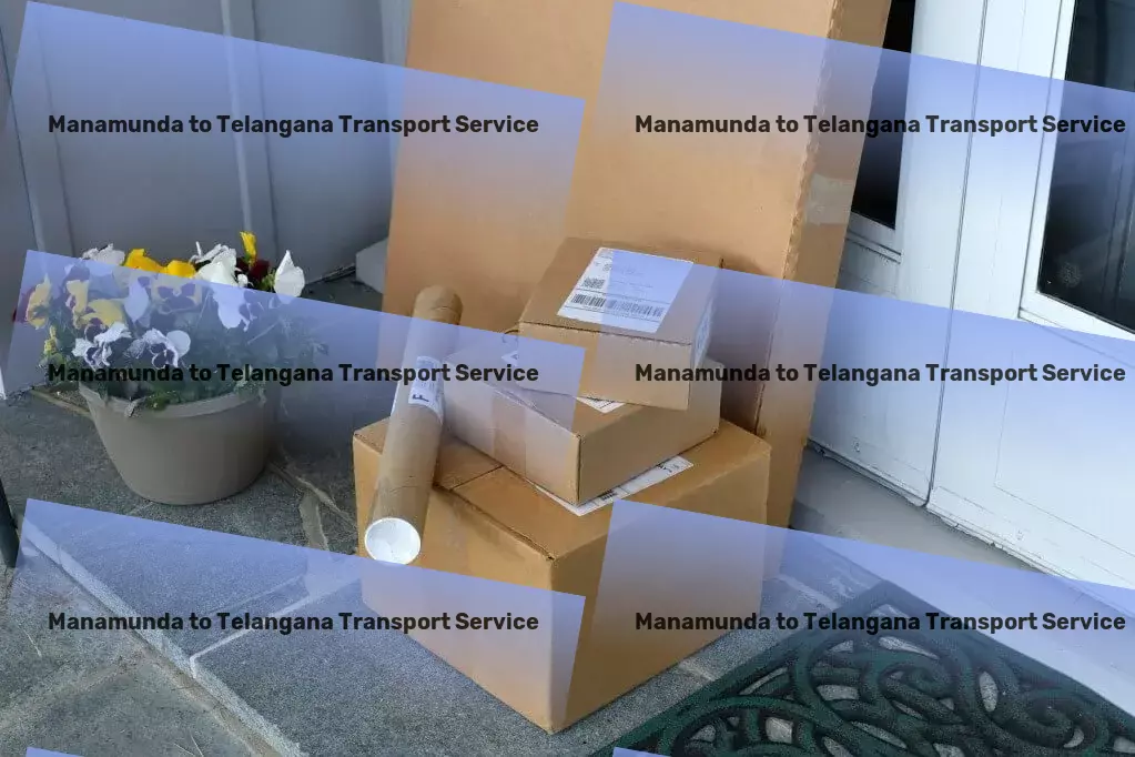 Manamunda to Telangana Transport Conquering distances with impeccable transport services in India! - Customized cargo solutions