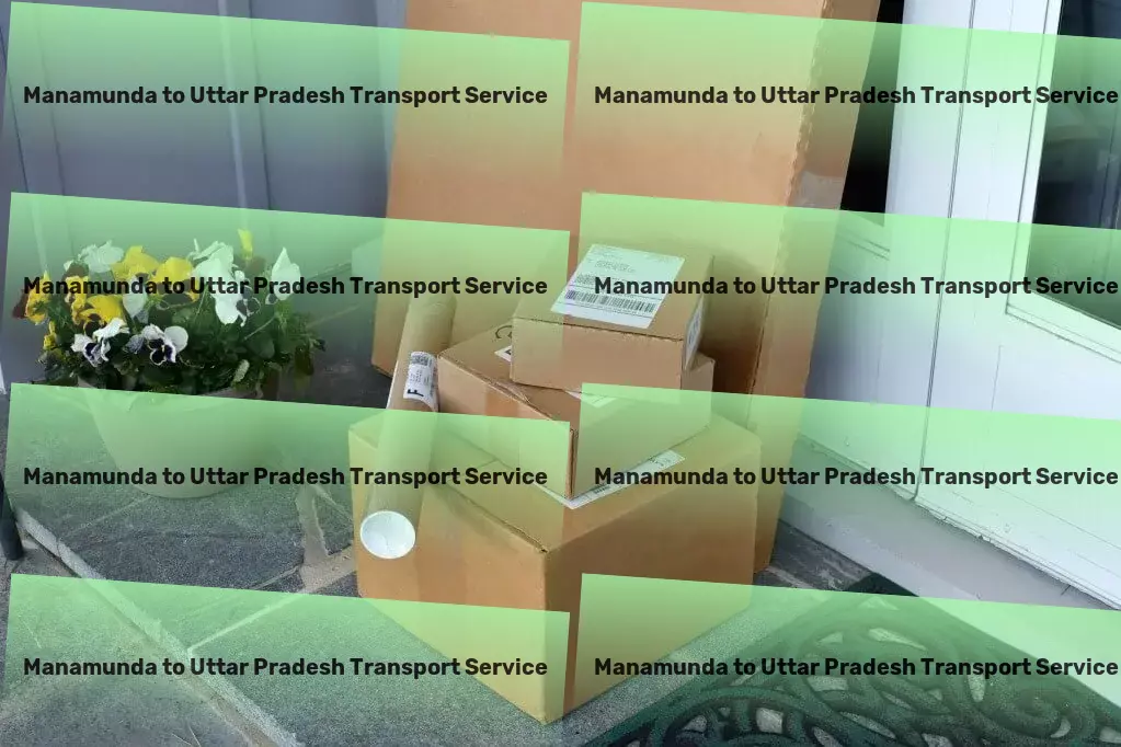 Manamunda to Uttar Pradesh Transport Make informed decisions with intelligent devices! - Commercial cargo forwarding