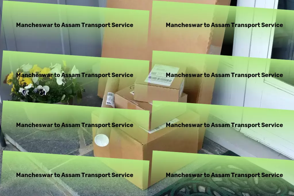 Mancheswar to Assam Transport Your logistic success starts with our transport solutions in India. - Large-scale shipping services