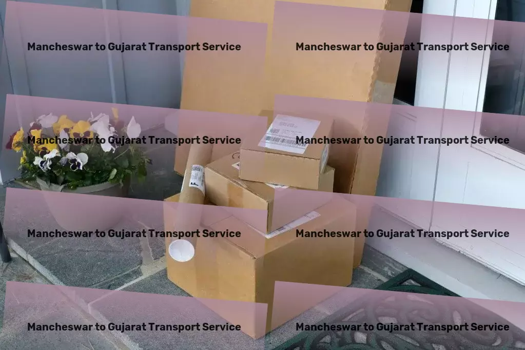 Mancheswar to Gujarat Transport Rapid courier services