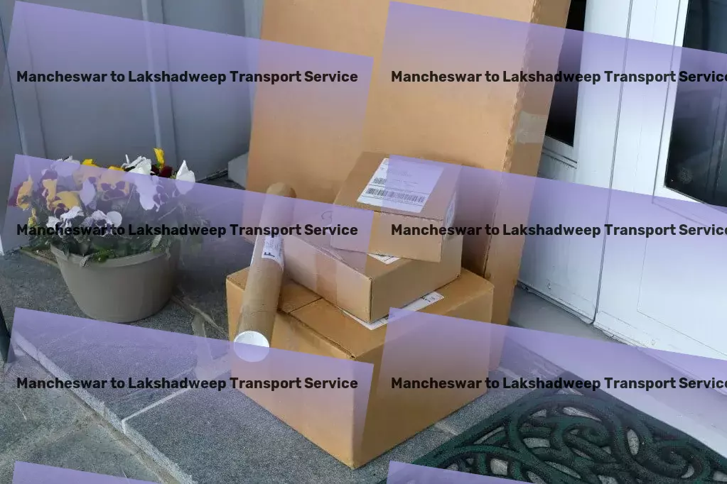 Mancheswar to Lakshadweep Transport Championing reliable and swift transport services across India! - High-speed goods transport