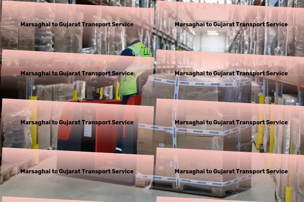 Marsaghai to Gujarat Transport Full-scale courier services