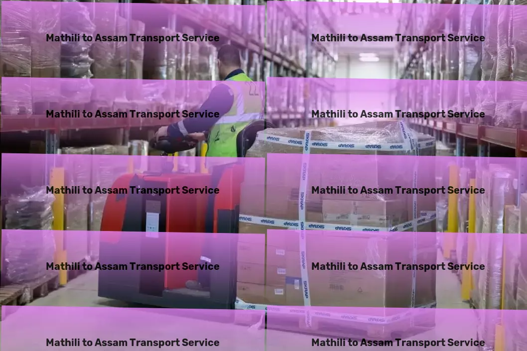 Mathili to Assam Transport Professional goods logistics