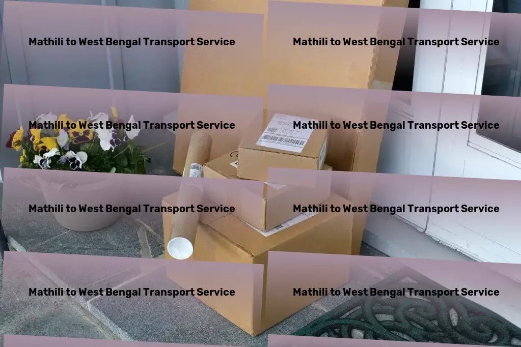 Mathili to West Bengal Transport Courier and parcel services