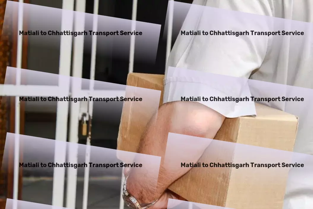 Matiali to Chhattisgarh Transport High-volume transport logistics