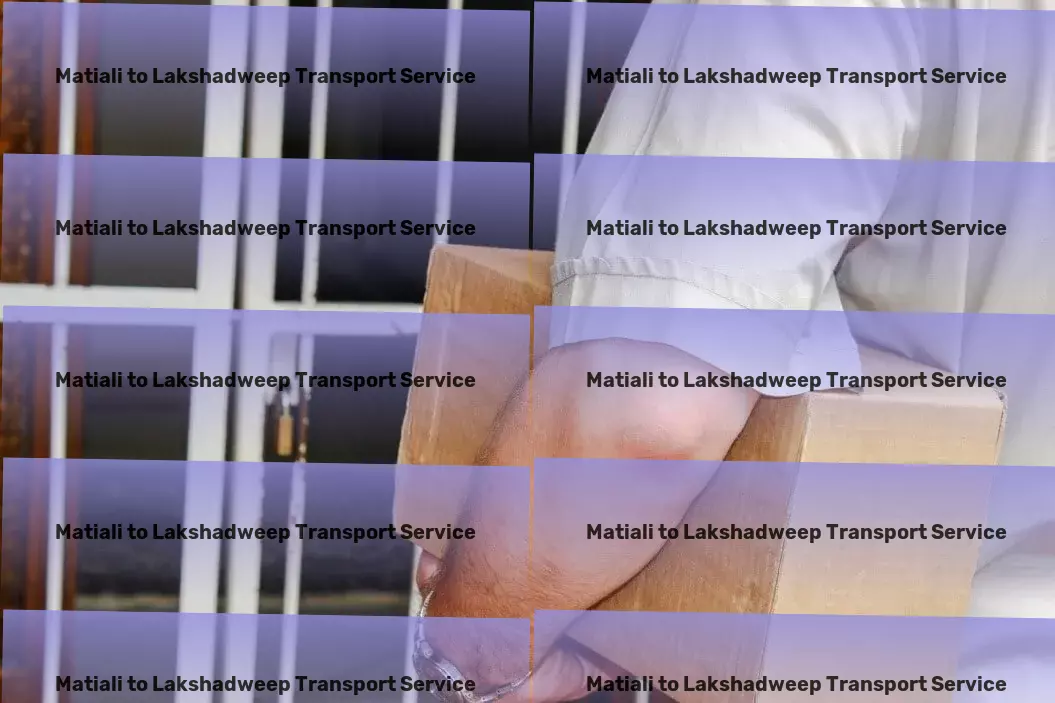 Matiali to Lakshadweep Transport Commercial goods forwarding