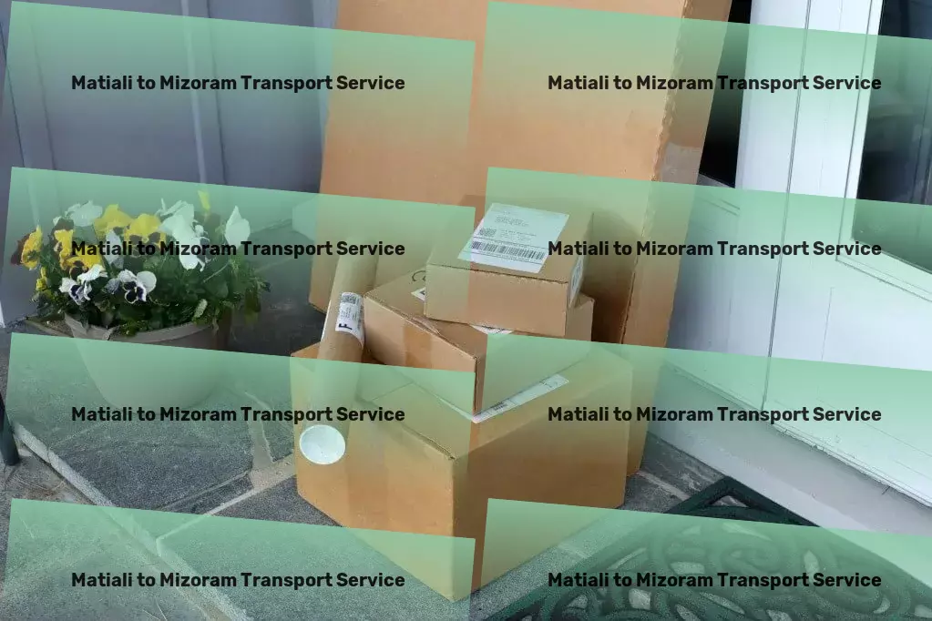 Matiali to Mizoram Transport Large-scale distribution services