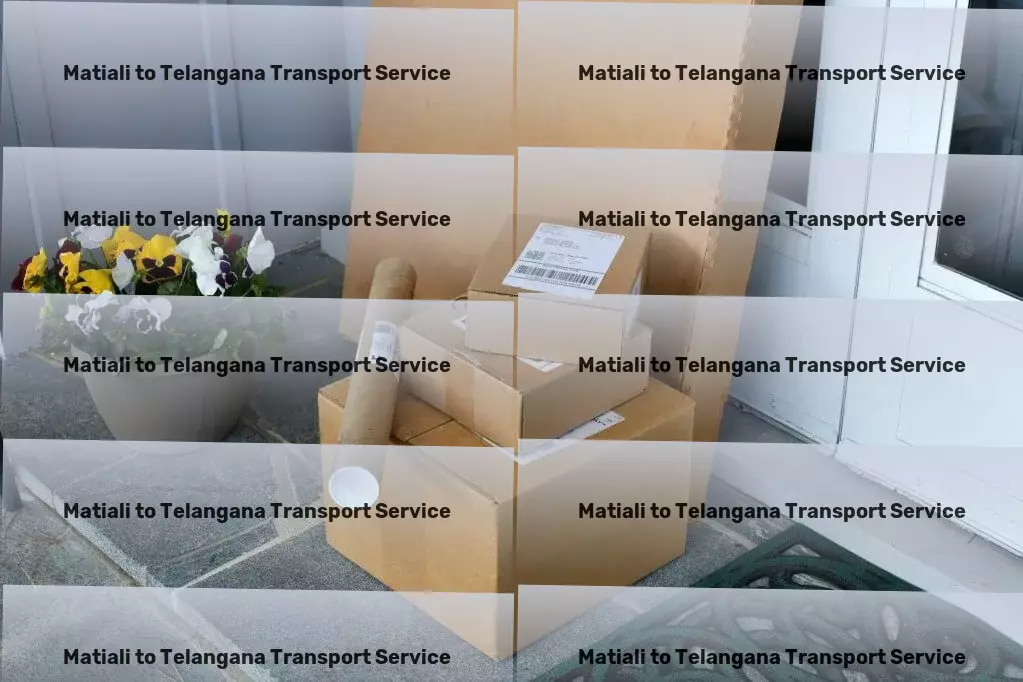 Matiali to Telangana Transport Nationwide cargo movers