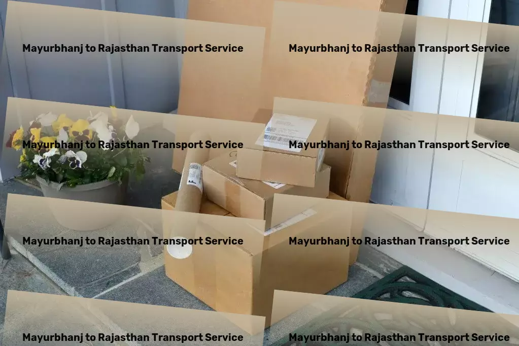 Mayurbhanj to Rajasthan Transport Express package logistics