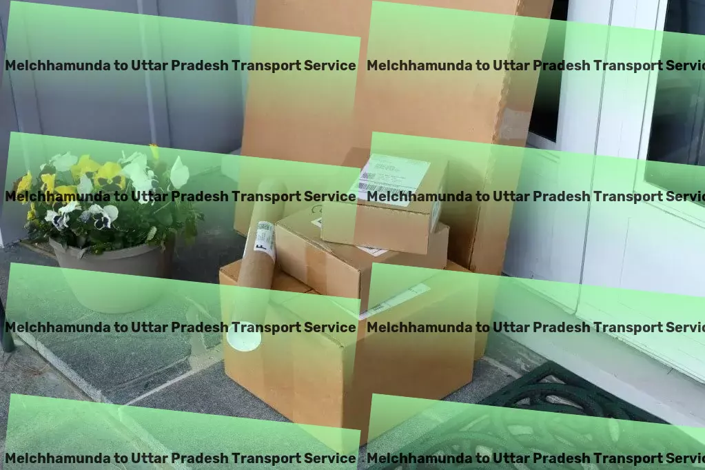 Melchhamunda to Uttar Pradesh Transport Expertly navigating the nuances of transportation in India! - Nationwide packers and movers