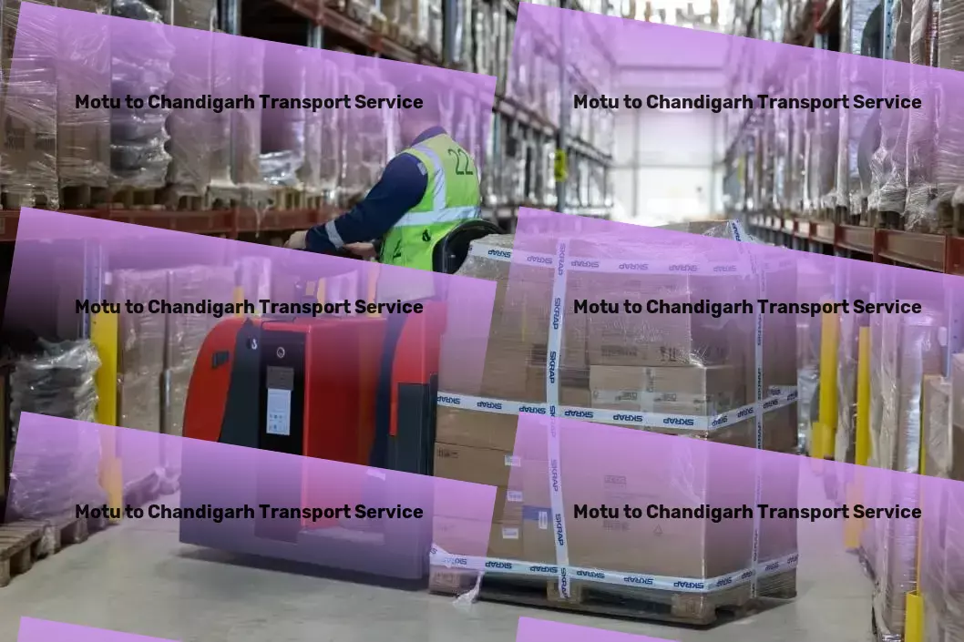 Motu to Chandigarh Transport Express movers services