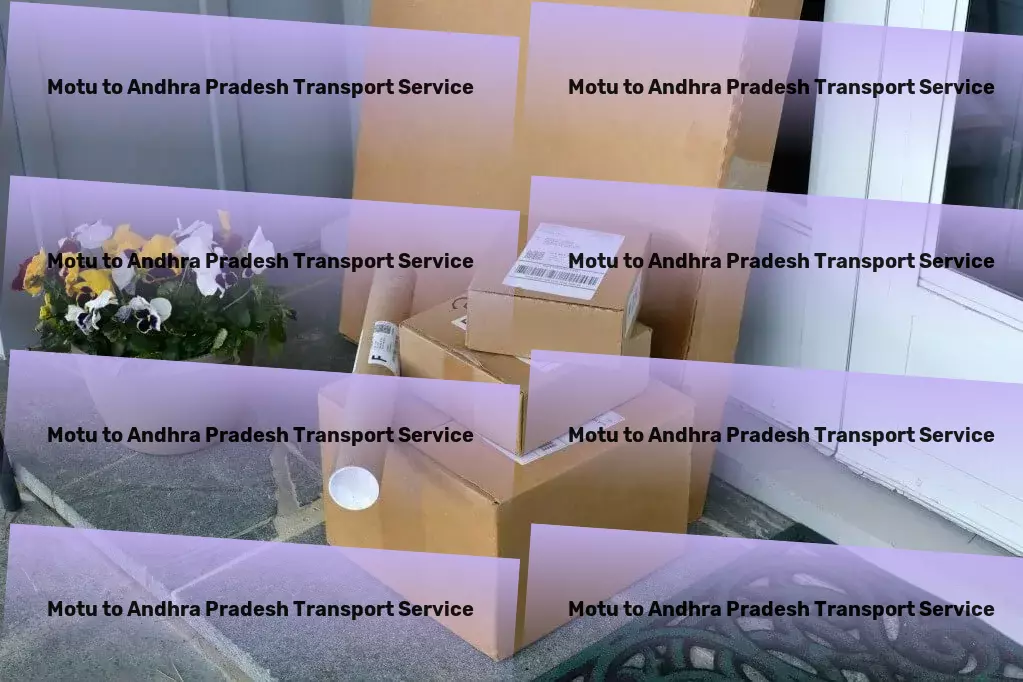 Motu to Andhra Pradesh Transport Local package forwarding